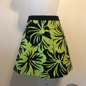 Bright Green Michael Kors Mini Skirt
